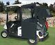 Doorworks Club Car Prec Black Golf Cart Sunbrella Cabana Golf Bag Cover Reduced