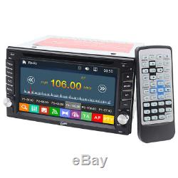 Double 2Din 6.2 Car DVD MP3 MP5 Player Touch Screen In Dash Stereo Radio GPS BT