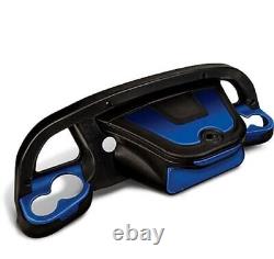 DoubleTake Black Sentry Golf Cart Dash with Blue Inserts for Club Car DS 2000+
