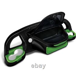 DoubleTake Black Sentry Golf Cart Dash with Lime Inserts for Club Car DS 2000+