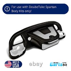 DoubleTake Black Sentry Golf Cart Dash with Pearl Inserts for Club Car DS 2000+
