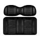 Doubletake Extreme Black Front Cushion Set For Club Car Precedent 2004-up