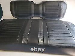 DoubleTake Seat Cushion Set for Club Car DS 2000+ in Black / Graphite OPEN BOX