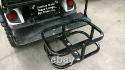 EZ-GO Club Car Yamaha golf cart Orca 20 hitch cooler carrier BLACK