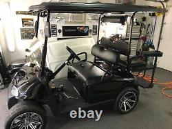 EZGO Club Car Yamaha Golf Cart Canopy Extended 84 Roof LONG Top Black longer 80