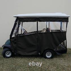 Enclosure For Club Car Tempo and Precedent with rear seat Black Color ENC-029-B