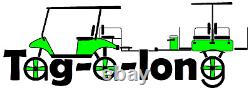 Ezgo club car yamaha RTIC 20 golf cart hitch cooler carrier BLACK