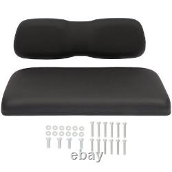 Fit For Club Car DS Black Golf Cart Front Cushion Set