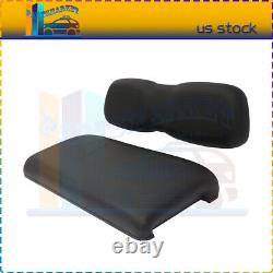 Fit For Club Car DS Black Golf Cart Front Cushion Set