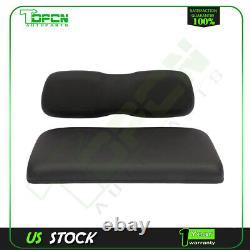 Fits Club Car DS Black Golf Cart Front Cushion Set