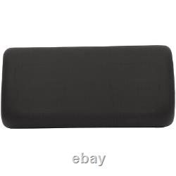Fits Club Car DS Golf Cart Front Black Seat and Back Cushion Set