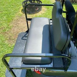 Flip Folding Rear Back Seat Kit For Club Car Precedent Golf Cart