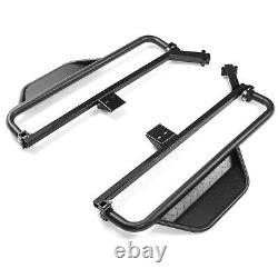 For 18 19 Club Car Onward Golf Cart Nerf Bars Running Board Drop Down Side Step