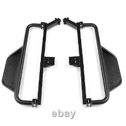 For 18 19 Club Car Onward Golf Cart Nerf Bars Running Board Drop Down Side Step