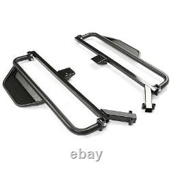 For 18 19 Club Car Onward Golf Cart Nerf Bars Running Board Drop Down Side Step