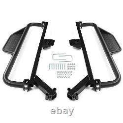 For 2018 2019 Club Car Onward Nerf Bars Running Board withStep Brackets Golf Carts