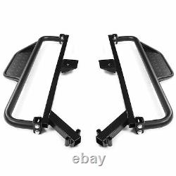 For 2018 2019 Club Car Onward Nerf Bars Running Board withStep Brackets Golf Carts