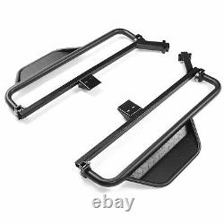 For 2018 2019 Club Car Onward Nerf Bars Running Board withStep Brackets Golf Carts