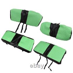 For Club Car DS 2000.5-Up Golf Cart Seat Covers Front And Rear- Green/Black/Blue