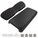 For Club Car Ds 2000.5-up Golf Carts Front Seat Bottom+back Cushion Black/beige