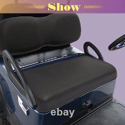 For Club Car DS Black Golf Cart Front Cushion Set