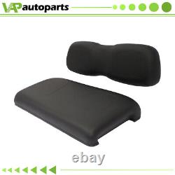 For Club Car DS Black Golf Cart Front Cushion Set