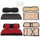 For Club Car Ds Black Golf Cart Front Cushion Set With Cover Free New
