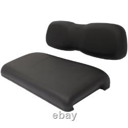 For Club Car DS Black Golf Cart Front Cushion Set with Cover Free New