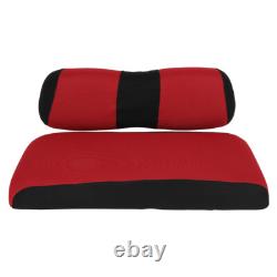For Club Car DS Black Golf Cart Front Cushion Set with Cover Free New