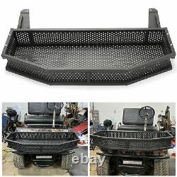 For Club Car DS Golf Cart Front Utility Basket Clay Basket with Mounting Brackets