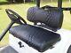 Front Rear Seat Cover Black Diamond Stitching Club Car Ds 2000.5-up Golf Cart