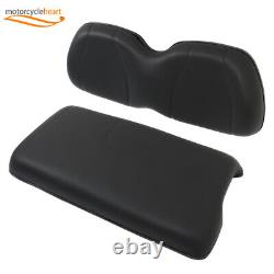 Front Seat Bottom+Backrest Assemblies Set For Club Car Precedent Black 2004-2011