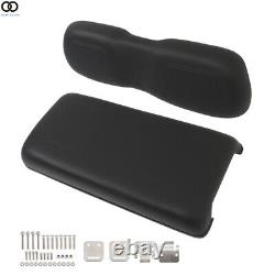 Front Seat Lean Back & Bottom Cushion for Club Car DS 2000.5-Up Golf Cart Models