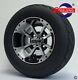 Golf Cart 10 Machined Storm Trooper Wheels/rims And Gecko 18 Low Profile Tires