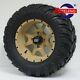 Golf Cart 12 Desert Stalker Wheels And 22x11-12 At/mt Tires (4) Exclusive