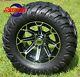 Golf Cart 12 Fang Wheels And 22x11-12 At/mt Tires (set Of 4) Exclusive