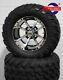 Golf Cart 12 Machined Storm Trooper Wheels/rims And 22x11-12 At/mt Dot Tires