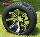 Golf Cart 12 Tempest Wheels And 215/40-12 Dot Low Profile Tires (set Of 4)