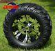 Golf Cart 12 Vampire Wheels And 22x11-12 At/mt Tires (set Of 4) Exclusive