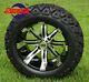 Golf Cart 14x7 Tempest Wheels And 23x10-14 All Terrain Tires (set Of 4)