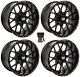 Gtw Vortex 2 12 Golf Cart Wheels/rims Black E-z-go & Club Car