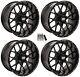 Gtw Vortex 2 14 Golf Cart Wheels/rims Black E-z-go & Club Car