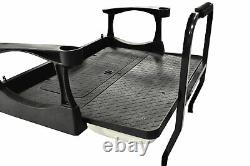 Genesis 300 Rear Seat Kit Deluxe Black Cushions Club Car Precedent Golf Cart