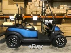 Golf Cart 10 Wheels Black Machined 205/65-10 Tire Comfort Ride EZGO Club Car