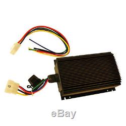 Golf Cart 30 AMP DC Converter (Black) 36V-48V to 12V Voltage reducer