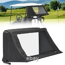 Golf Cart Club Bag Rain Weather Cover Folding for Club Car Tempo Two-Seater