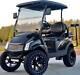Golf Cart Club Car Custom Build Black Lifted Electric Vehicle 4 Passenger