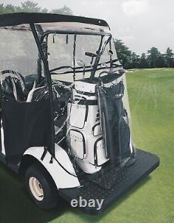 Golf Cart Cover Enclosure Protector 600D for 2 Passenger Club Car DS EZGO YAMAHA