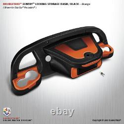 Golf Cart Double Take Dashboard 04-08 Club Car Precedent black/orange