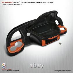 Golf Cart Double Take Dashboard 04-08 Club Car Precedent black/orange